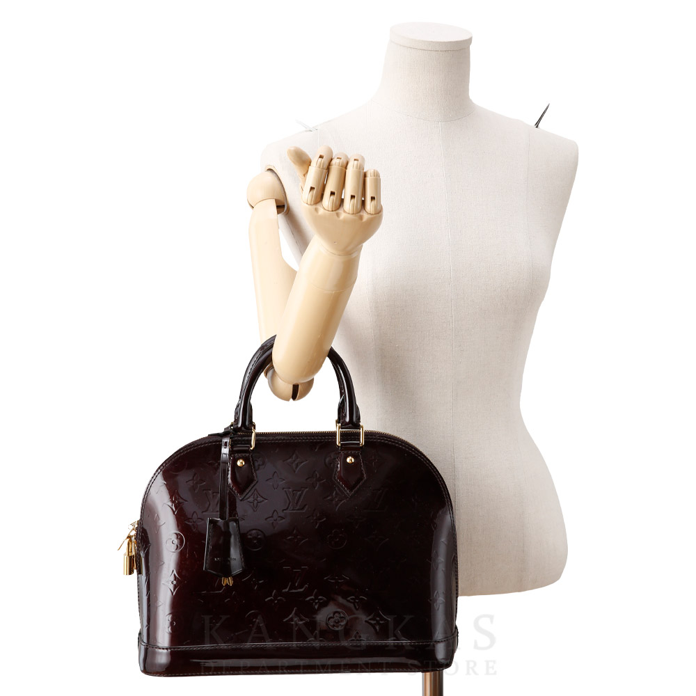 LOUIS VUITTON(USED)루이비통 M91611 베르니 아마랑뜨 알마 PM